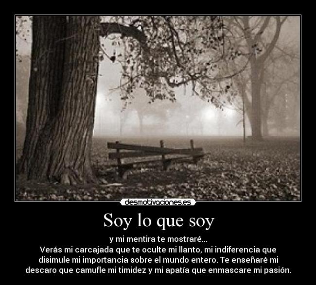 Soy lo que soy -