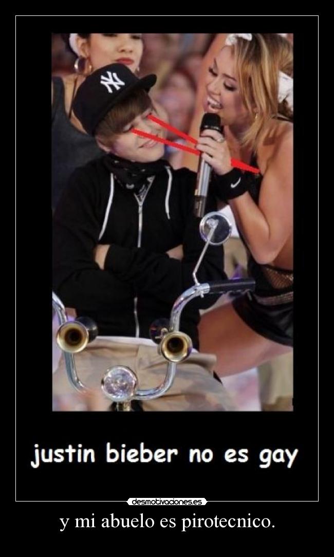 y mi abuelo es pirotecnico. - 