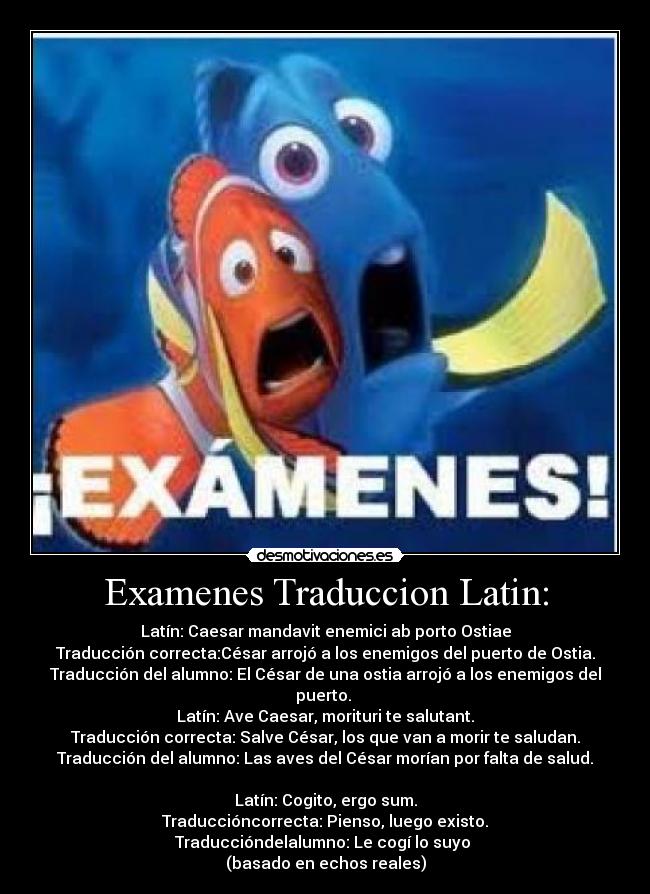 Examenes Traduccion Latin: -