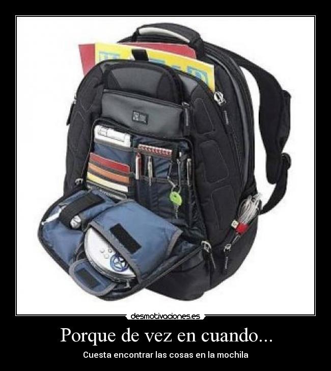 Porque de vez en cuando... -