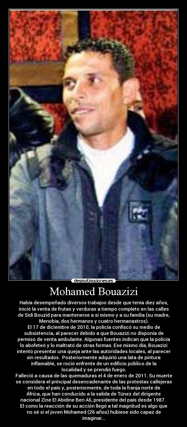 Mohamed Bouazizi - 