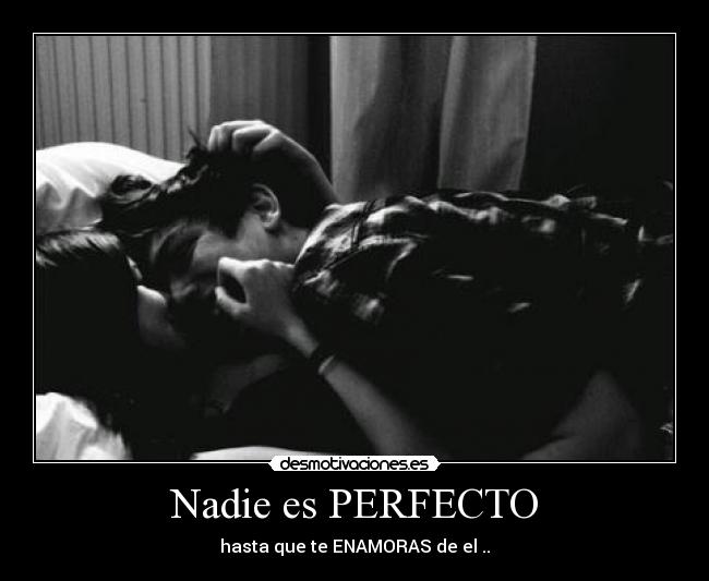 Nadie es PERFECTO -