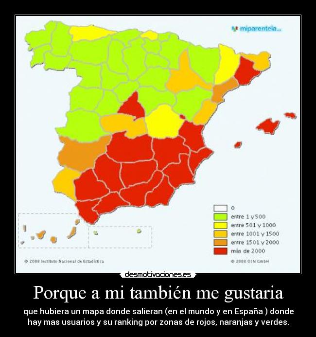 Porque a mi también me gustaria -