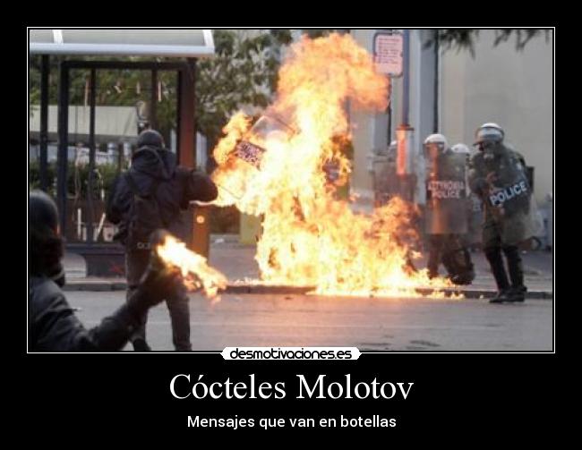 Cócteles Molotov - Mensajes que van en botellas