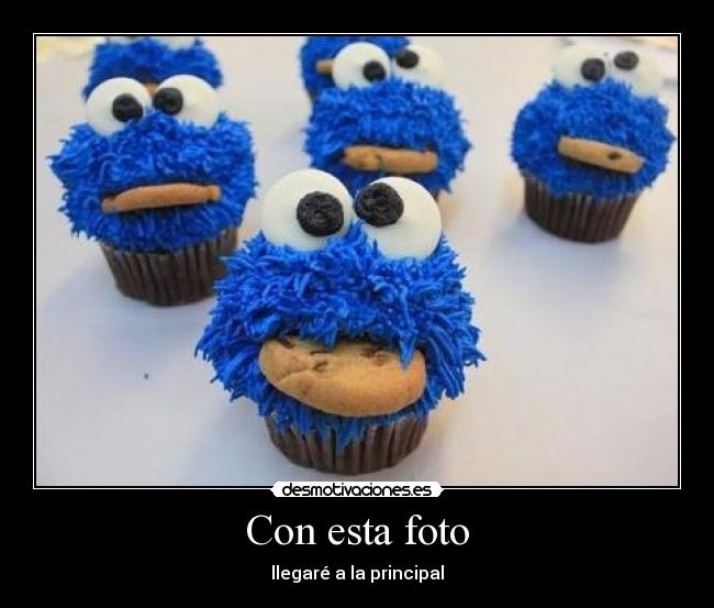 Con esta foto - llegaré a la principal