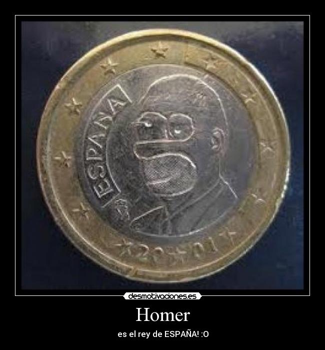 Homer - es el rey de ESPAÑA! :O