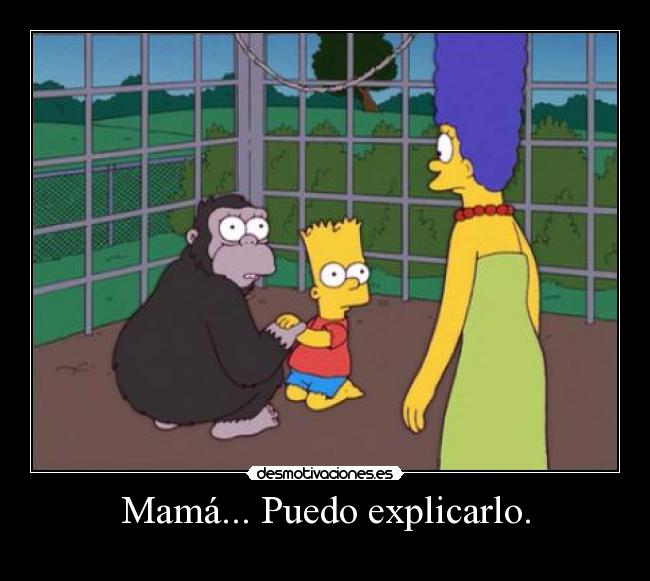 Mamá... Puedo explicarlo. -