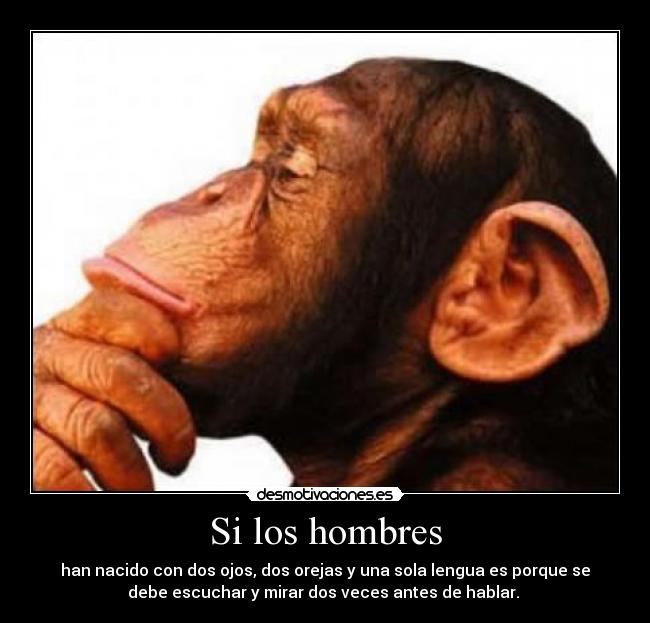 Si los hombres - 