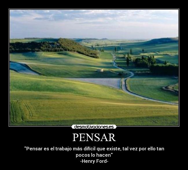 carteles pensar desmotivaciones