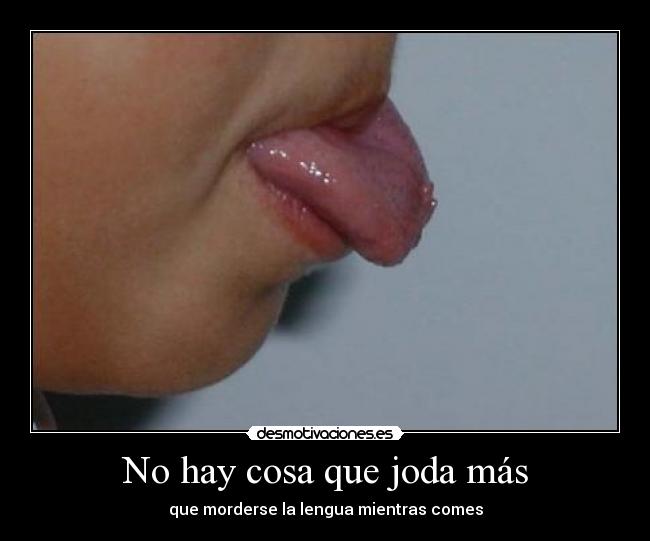 No hay cosa que joda más - 