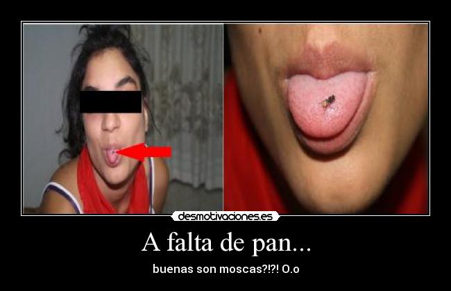 A falta de pan... - 