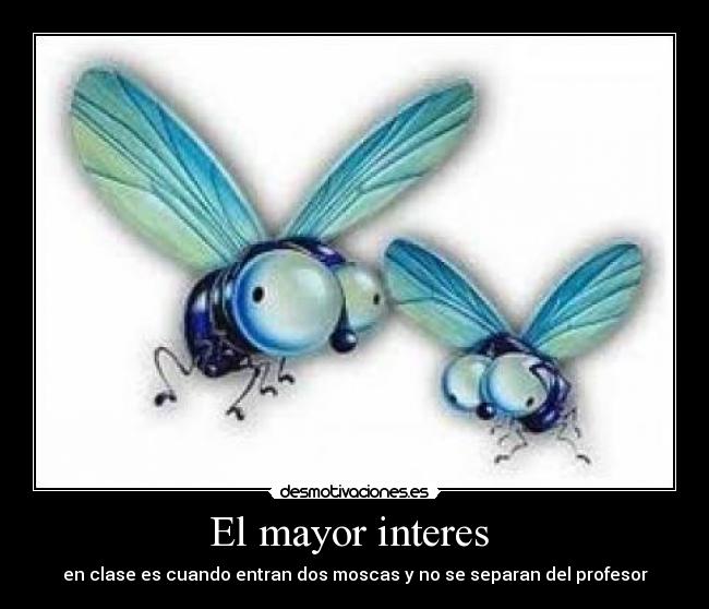 El mayor interes  - 