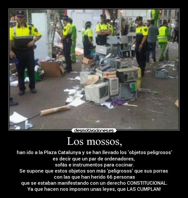 carteles mossos desmotivaciones