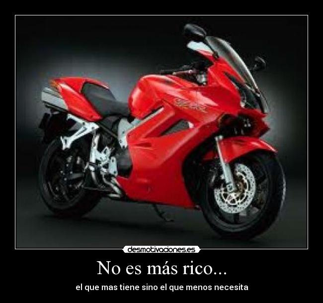 No es más rico... - 