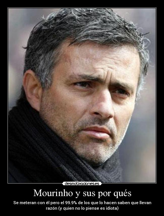 carteles mourinho desmotivaciones