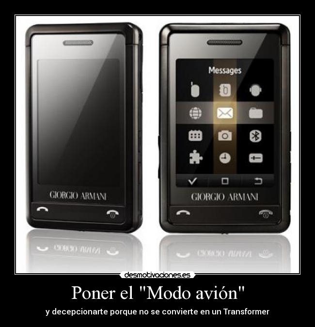 Poner el Modo avión -