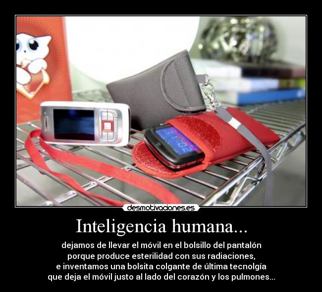 Inteligencia humana... -