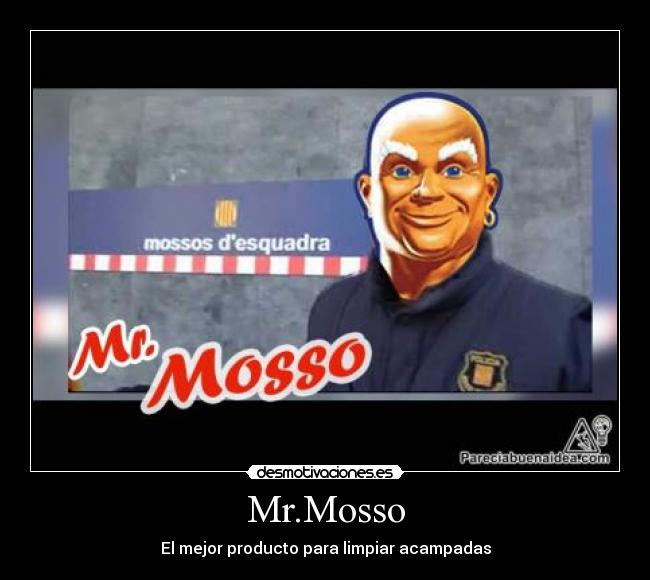 carteles don limpio mosso desquadra acampada desmotivaciones