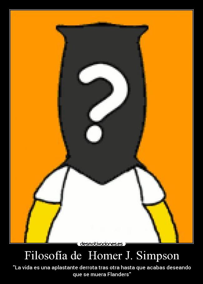 Filosofía de  Homer J. Simpson - 