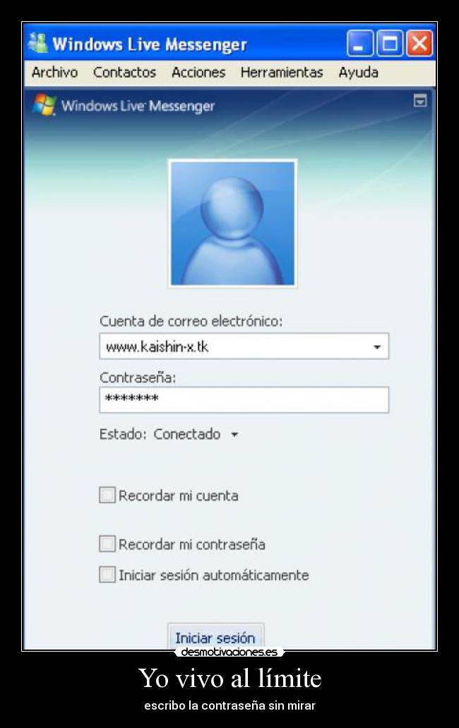 Yo vivo al límite -