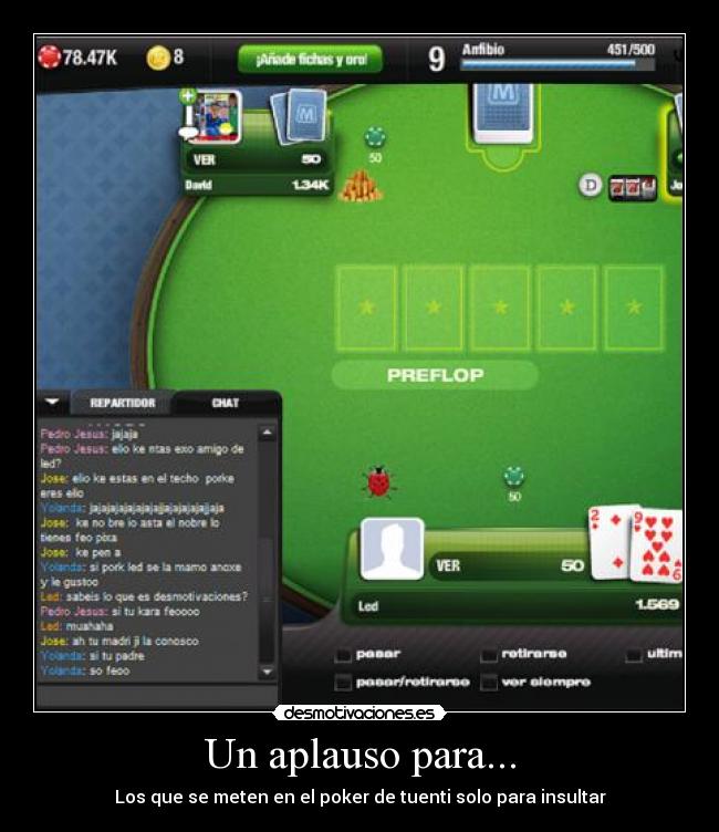 Un aplauso para... -