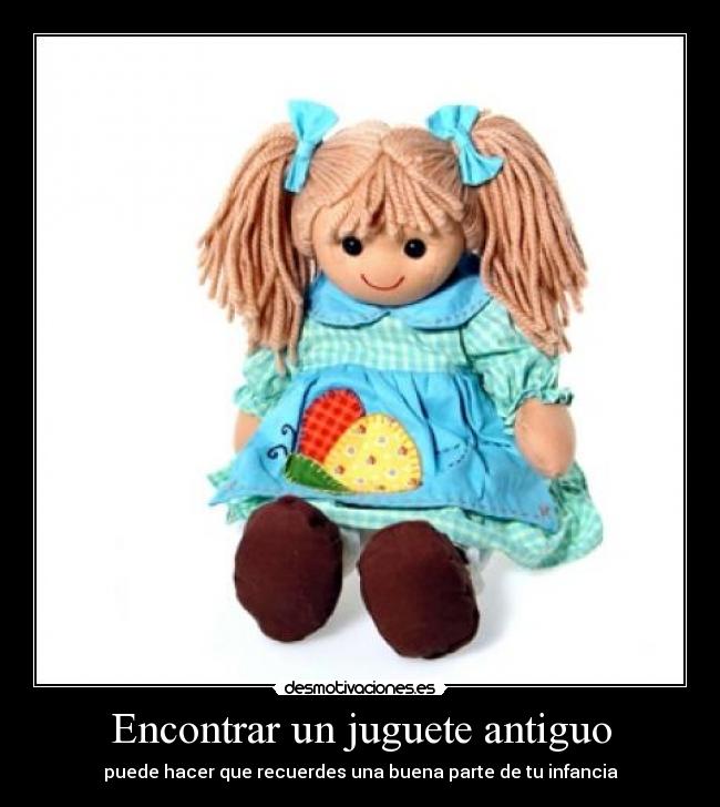 Encontrar un juguete antiguo -