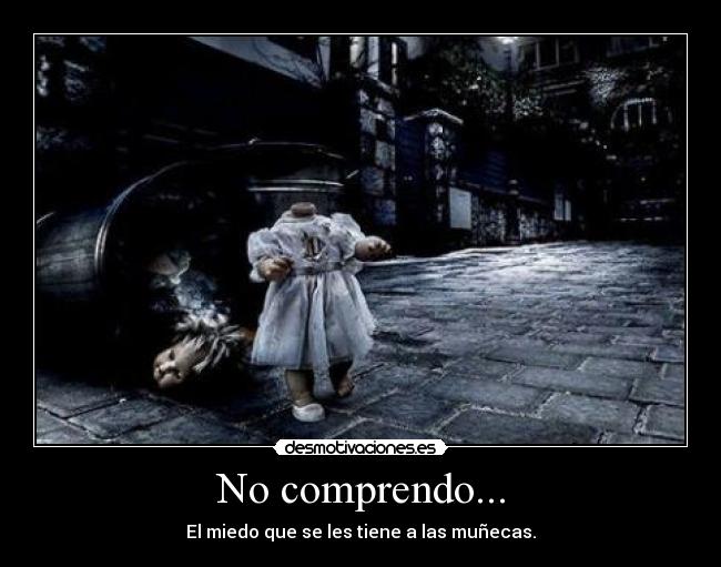 No comprendo... - 