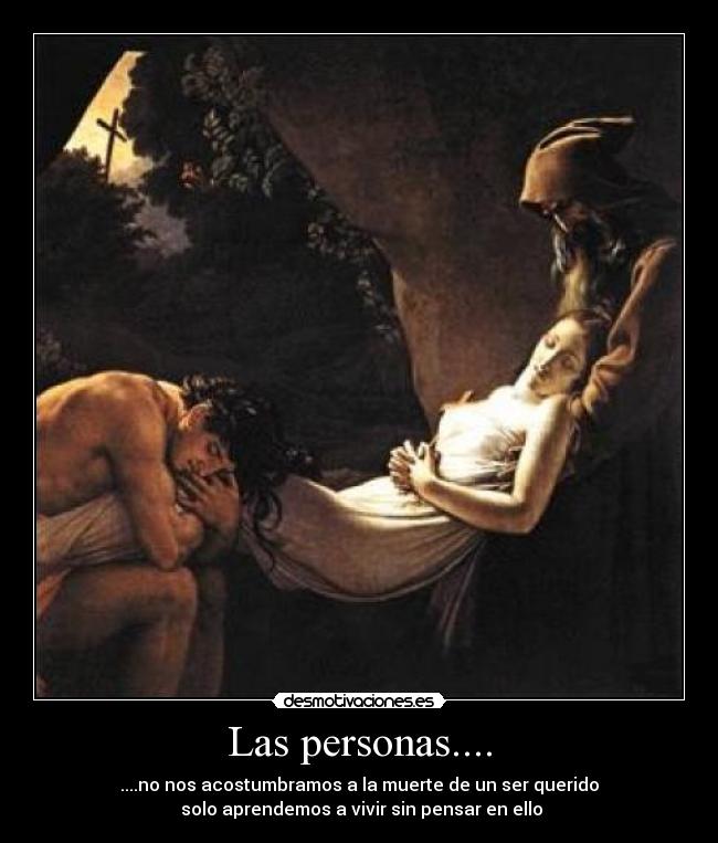 Las personas.... -