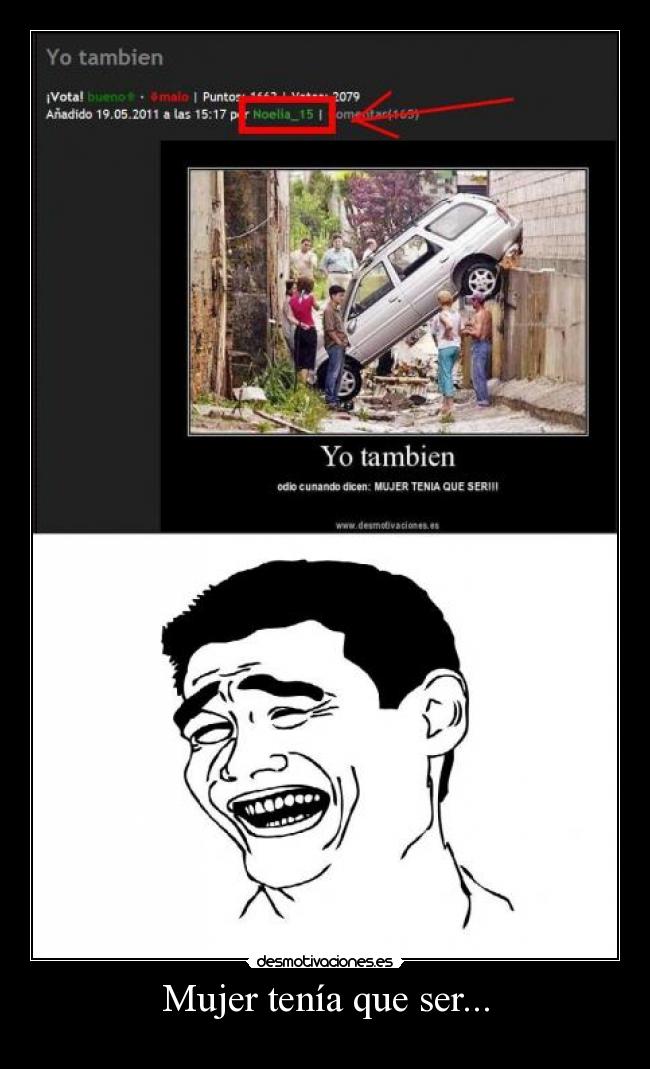 Mujer tenía que ser... - 