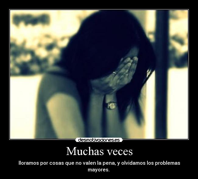 Muchas veces -