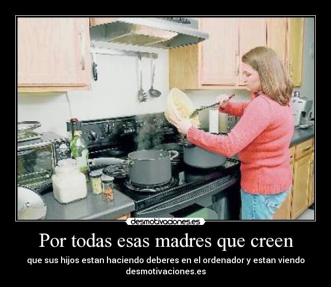 Por todas esas madres que creen -