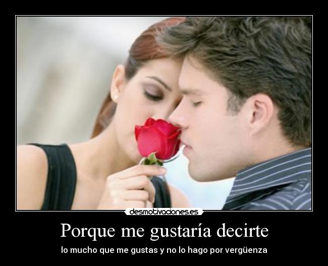 Porque me gustaría decirte - 
