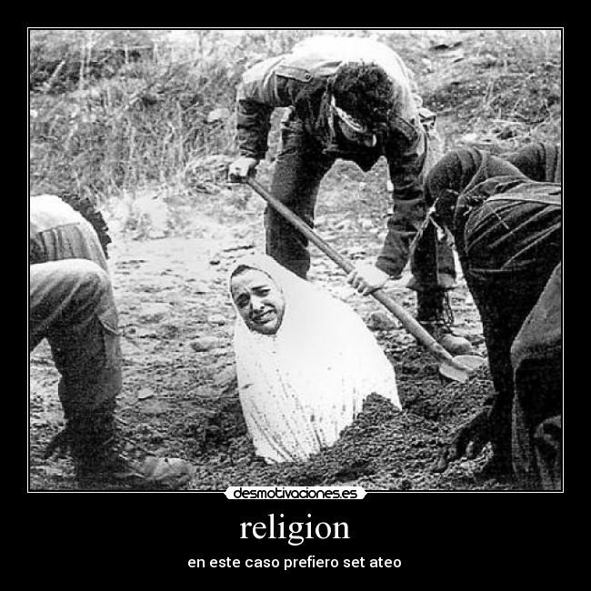 carteles religion desmotivaciones