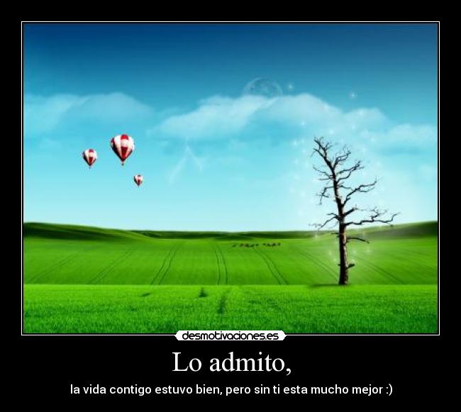 Lo admito, - 