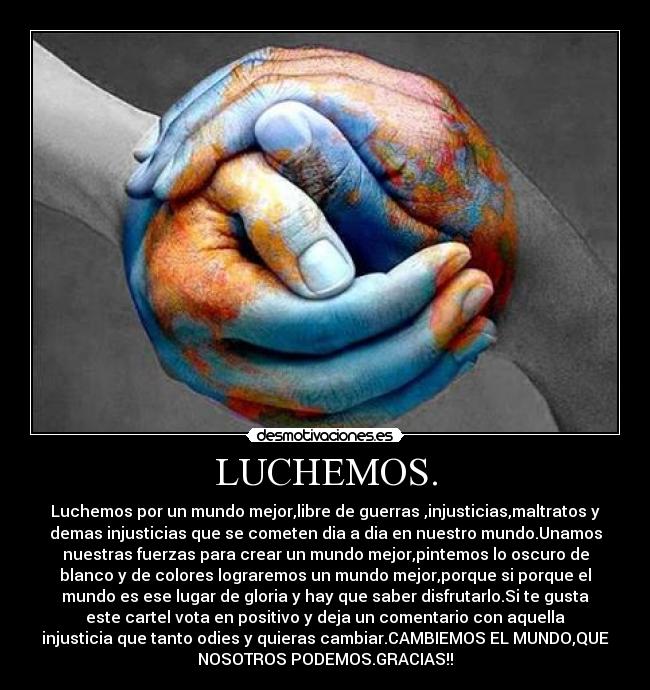 LUCHEMOS. -
