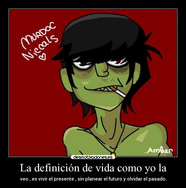 La definición de vida como yo la -