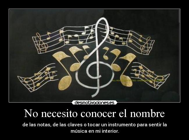 No necesito conocer el nombre - 