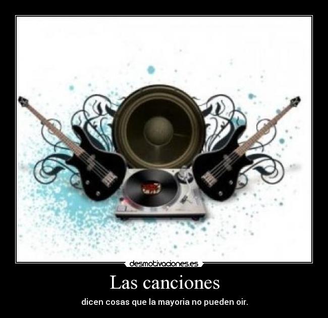 Las canciones -