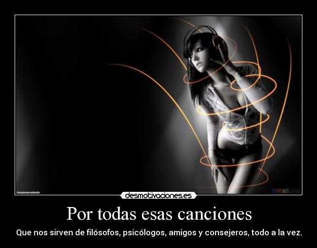 Por todas esas canciones - 