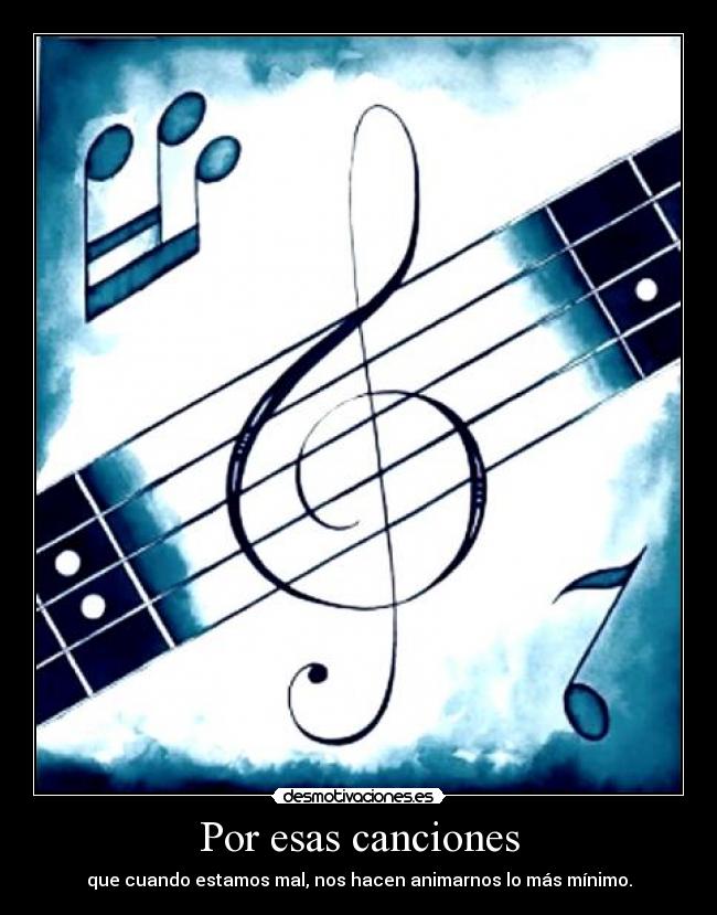 Por esas canciones -