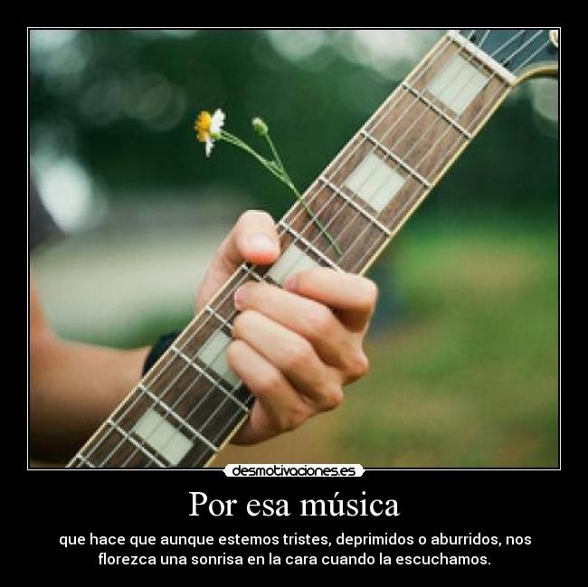 Por esa música - 