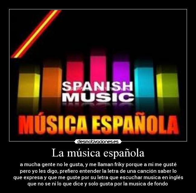 La música española - 