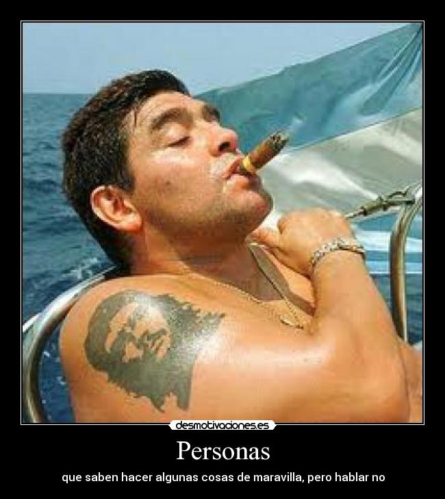 Personas - que saben hacer algunas cosas de maravilla, pero hablar no