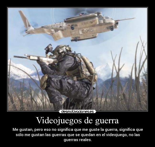 Videojuegos de guerra -