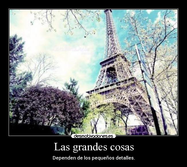 Las grandes cosas -