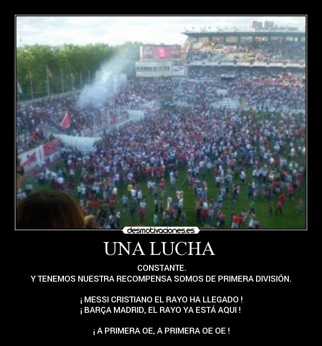 UNA LUCHA  - 