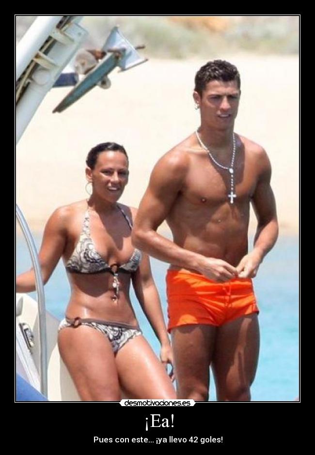 ¡Ea! - Pues con este... ¡ya llevo 42 goles!