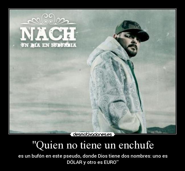 Quien no tiene un enchufe -