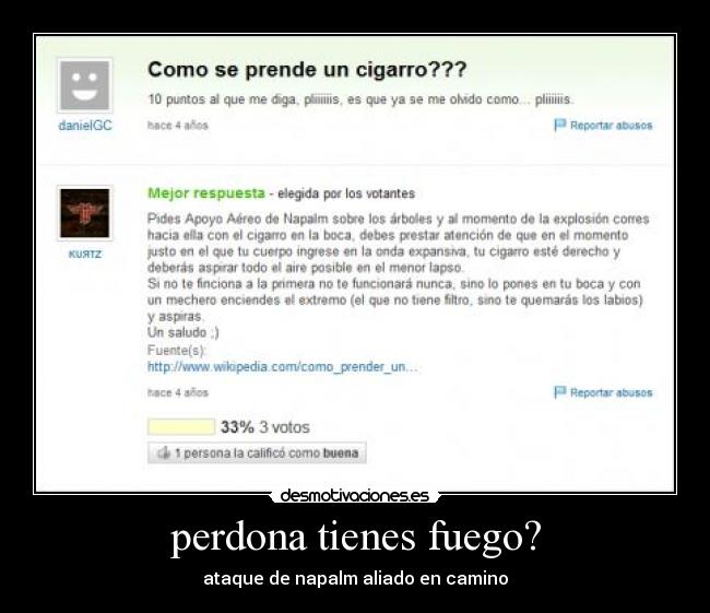 carteles napalm desmotivaciones