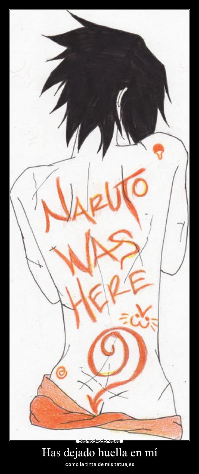 Has dejado huella en mí - como la tinta de mis tatuajes